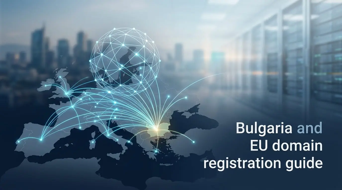 Domain-Registrierung Bulgarien — .bg und EU-Domains